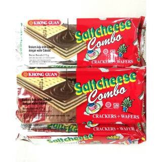 

Khong Guan SaltCheese Combo Biskuit 10x17gr