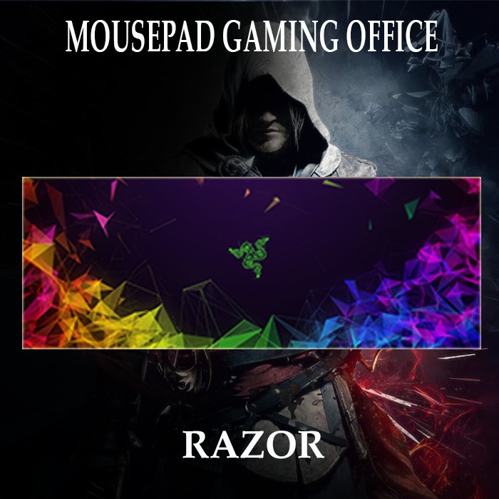 Mousepad Gaming Panjang Motif Size 80x30