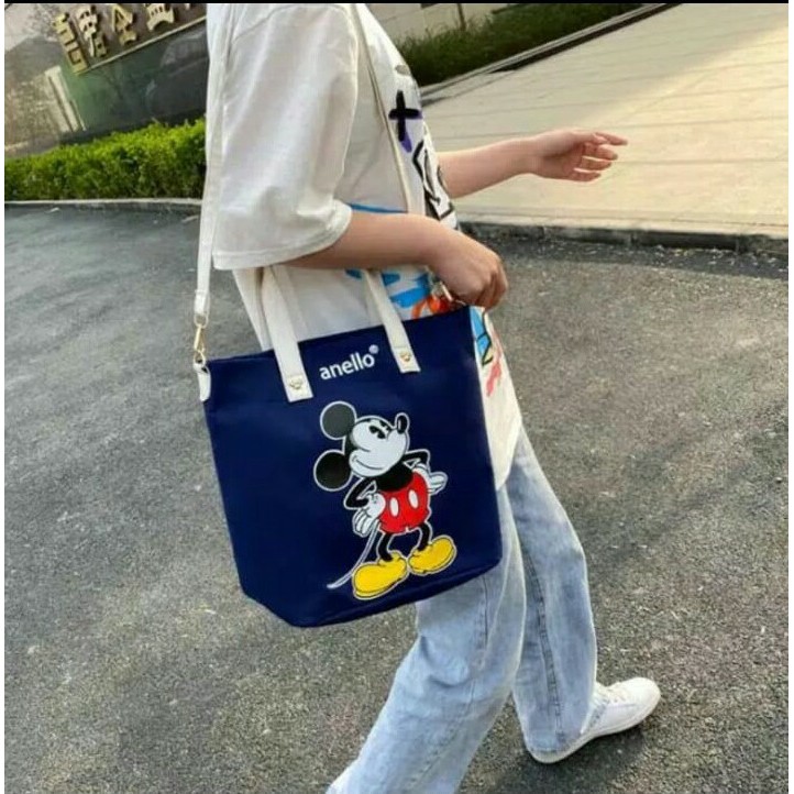 Tote Bag Mickey / Tas Bahu Wanita / Tas Selempang Terbaru