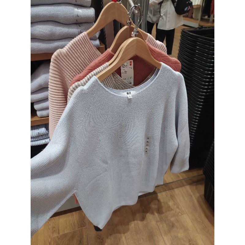 UNIQLO Sweater 3D Katun Original