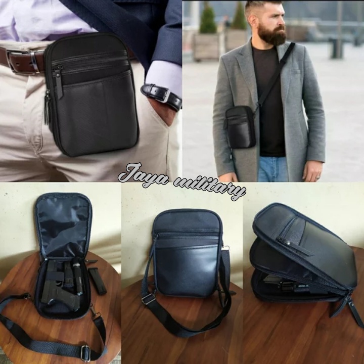 REAL PICTURE Tas Pistol Range Bag Gun Bag Tas Airsoft Gun Tas Senjata Tas Handgun Holster Universal Holster Tactical