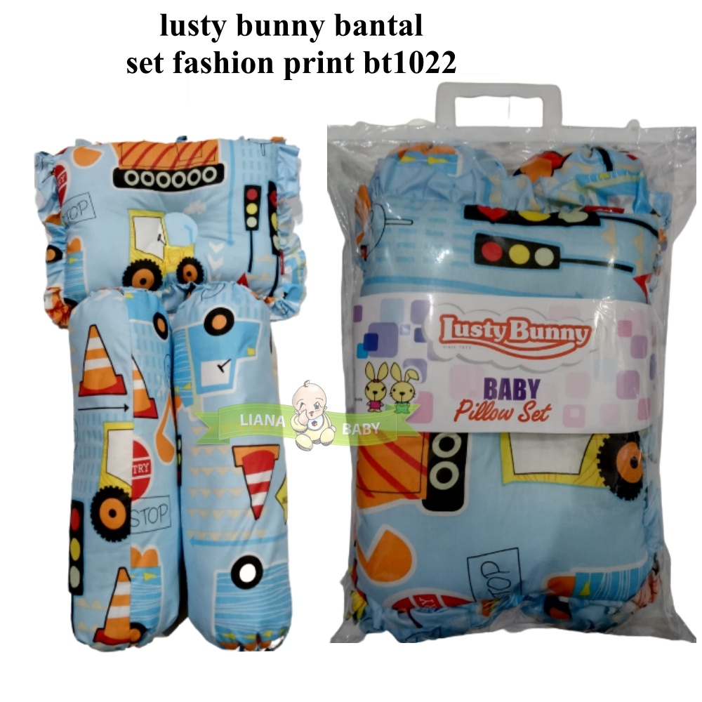 PNB242 LUSTY BUNNY BANTAL SET FASHION PRINT BT1022