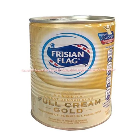 

Frisian Flag Full Cream Gold 350gr Susu Bendera Susu Kental Manis Kaleng