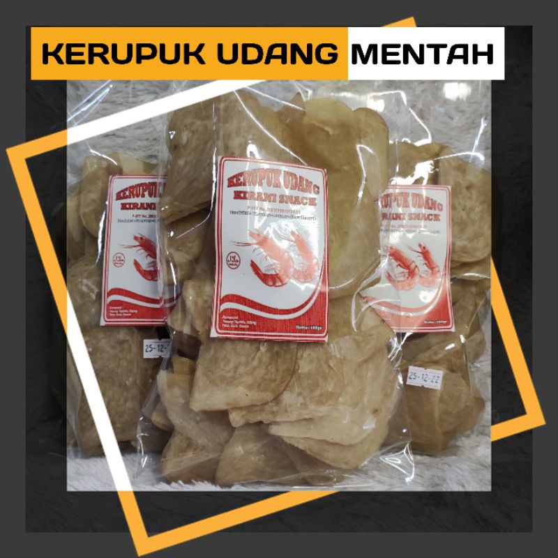 

KERUPUK UDANG MENTAH KUALITAS SUPER SIAP GORENG