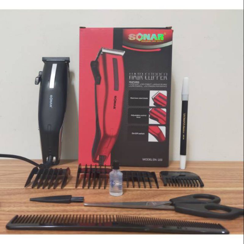 Mesin Cukur Rambut Sonar 103 Terlaris/ Alat Cukur Bergas
