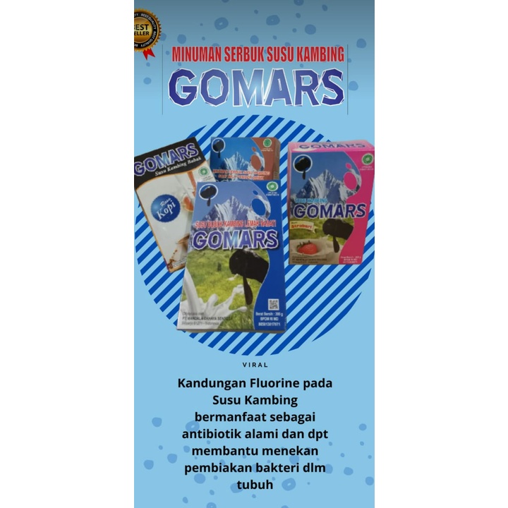 Susu Kambing Etawa GOMARS Isi 5 Kotak