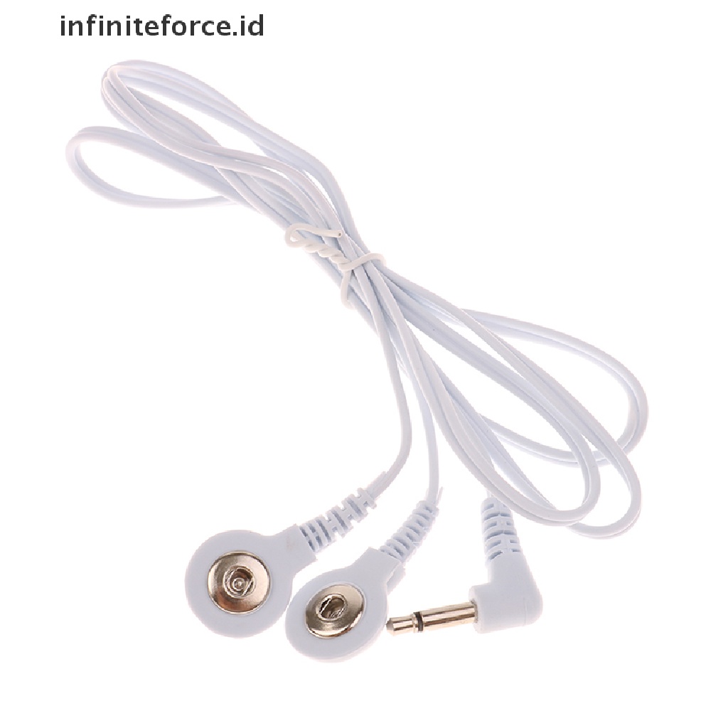 (infiniteforce.id) Kabel Elektroda 2 Arah Dengan Jack Dc 3.5Mm