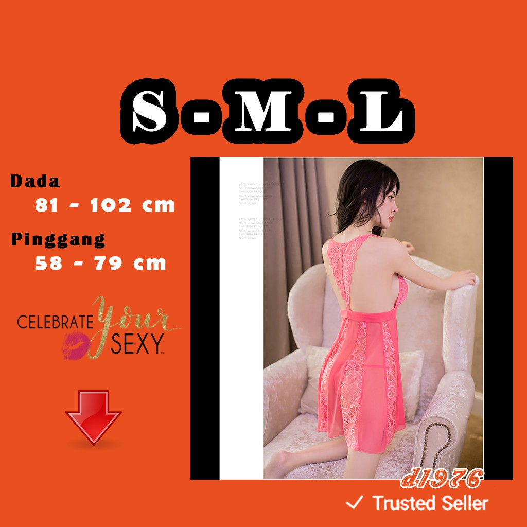 d1976 HOT SALE - SEXY TEDDIES VULG LINGERIE SESERAHAN HOT SEKSI TRANSPARAN THONG CEWEK A1040
