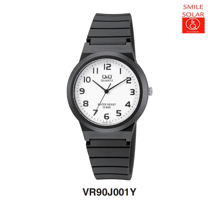 SALE Jam Tangan Unisex Sporty Casual Rubber Analog Original Q&amp;Q QNQ QQ VR90 VR90J Series