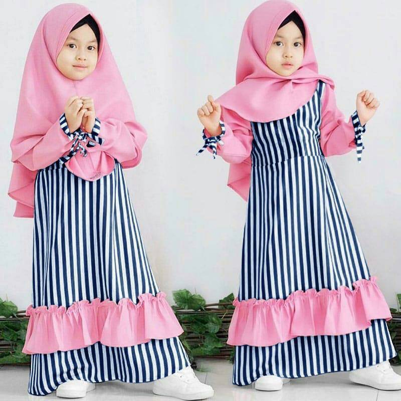 Dress Cudes Pakaian  Anak  Gamis Anak  Perempuan Terbaru 