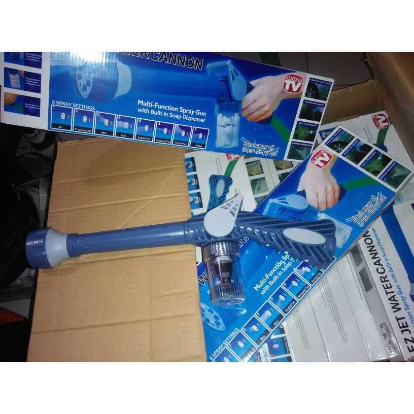 jet water / ez jet / ez jet water cannon warna biru / water canon