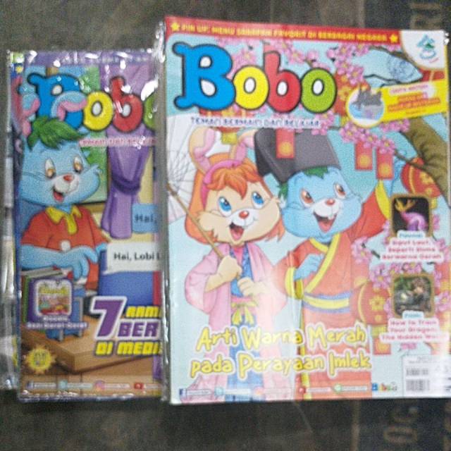 Buku, majalah Bobo dari thn 2013,2014,2015,2016,2017