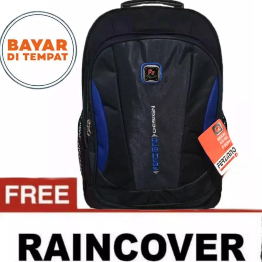 RANSEL FERZIANO Beli 1 Gratis 1 ORIGINAL BACK PAK ( HARGA GROSIR )TAS SEKOLAH -TAS KANTOR-TAS TRAVELING-TAS MUDIK