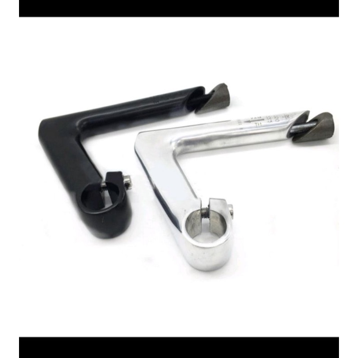 STEM BANGAU BALAP JADUL BANGO MINION MINITREK HITAM STEM FEDERAL 25.4 handlebar 22.2