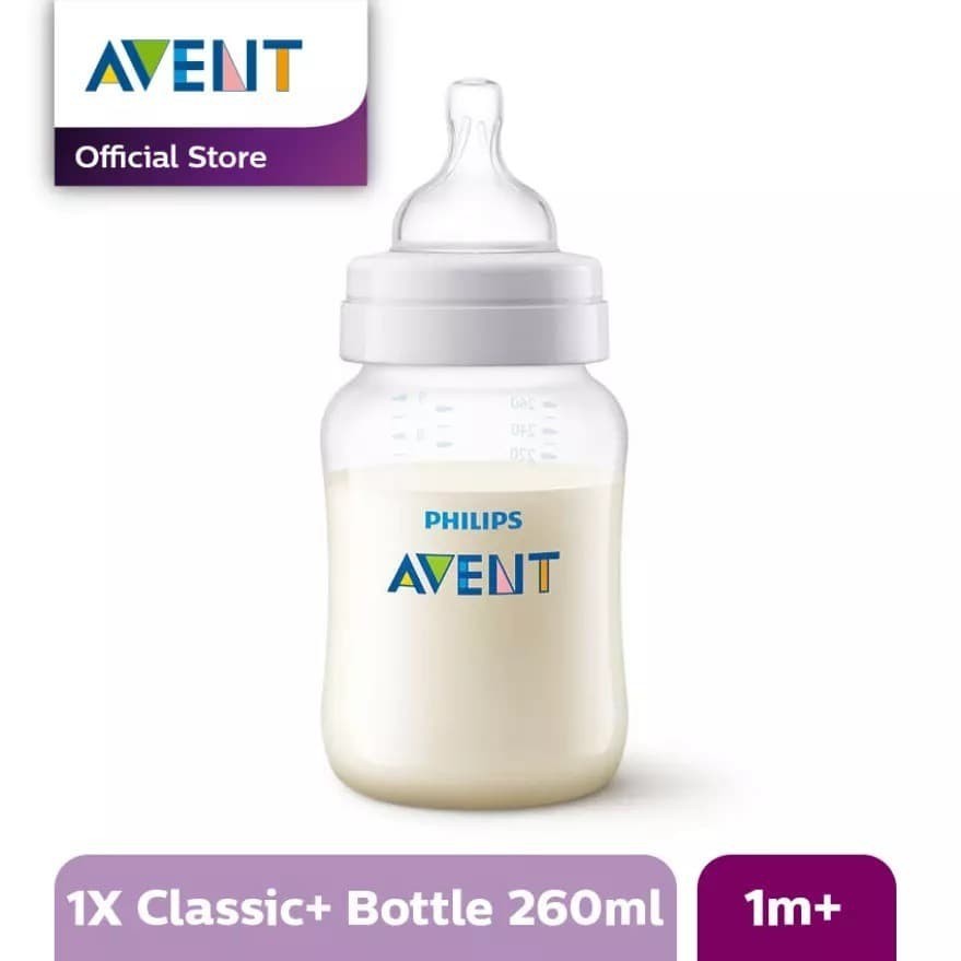 Botol Susu Bayi AVENT SCF563/17 Bottle Classic+ 260ml