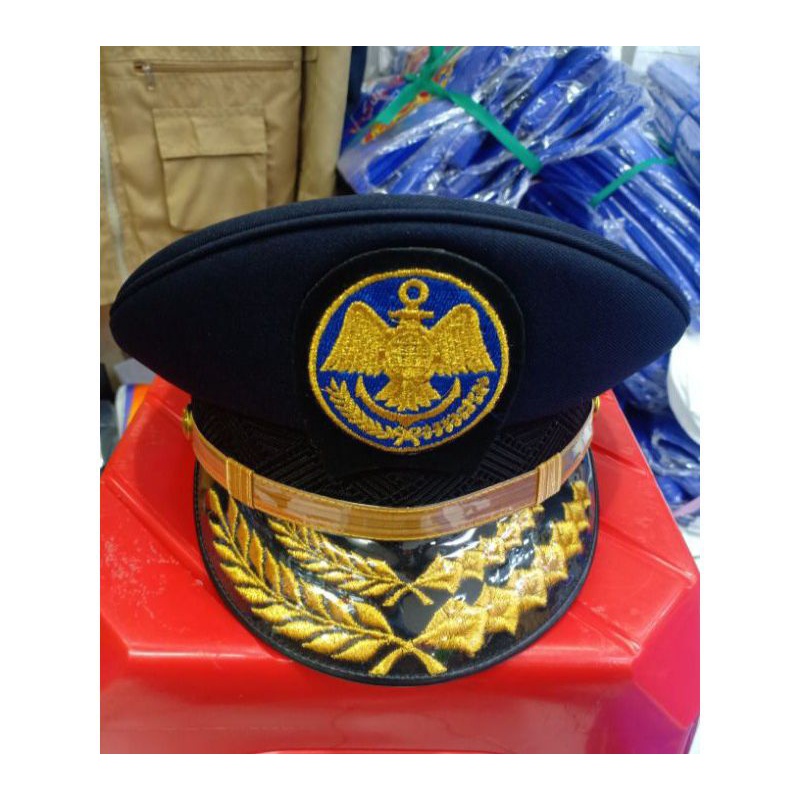 Topi Pet PDU Pria Dishub Topi Pet PDU Perhubungan gol 4c - 4d.
