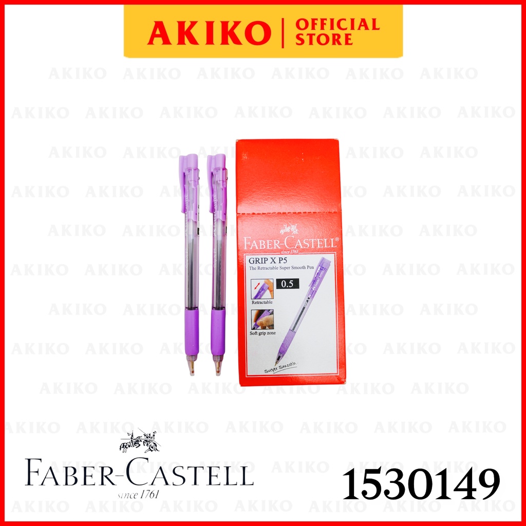 

Balpoint Grip XP 0.5 MM Black INK Faber-Castell