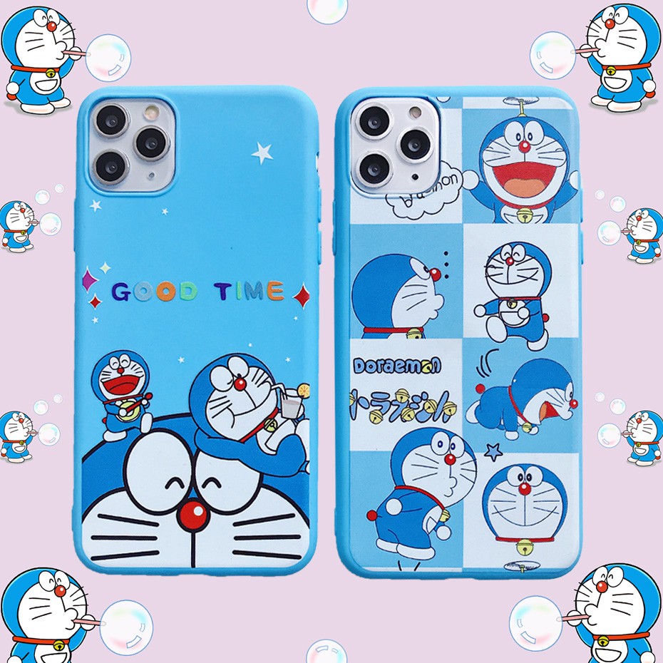 Cute Doraemon Case iPhone 12 11 Pro Max XR XS X 7 8 6 6S Plus 11Pro SE2