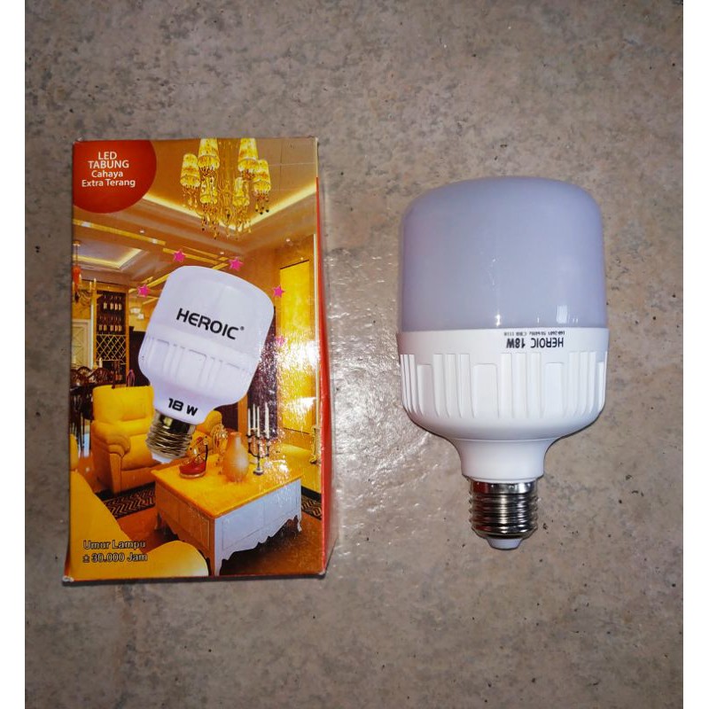 Jual Lampu Led 18 Watt Heroic (kualitas Premium) | Shopee Indonesia