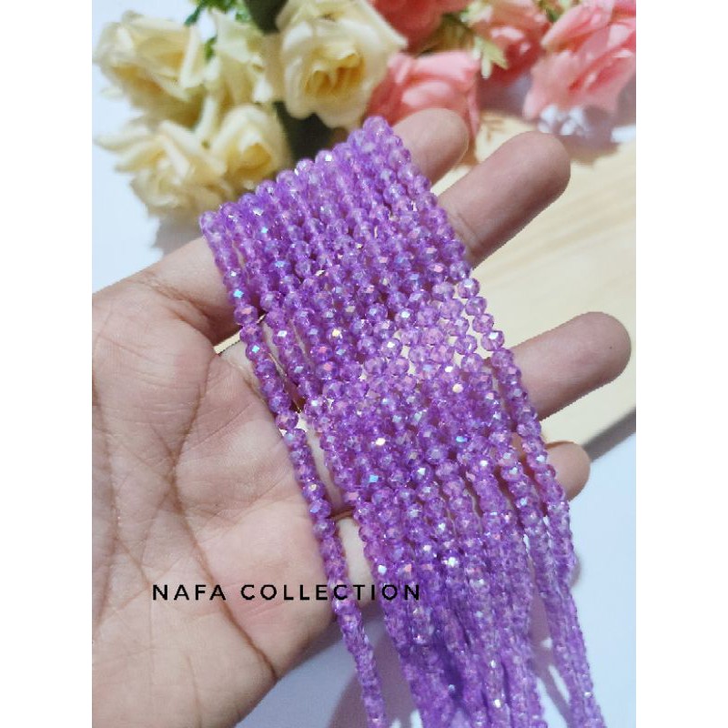 Ceko bapao / Kristal Bapao 4mm warna spesial