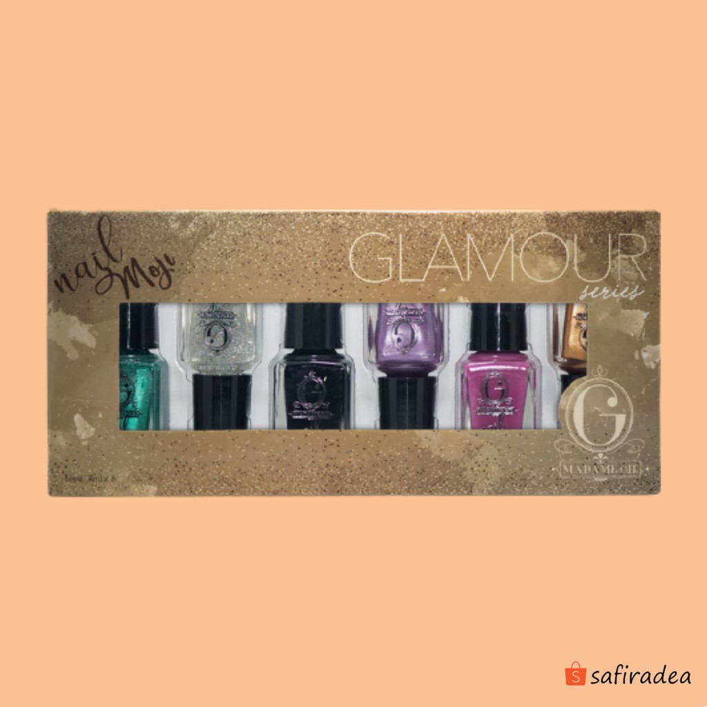 Jual Madame Gie Nail Moji Nude Glamour Series Satuan N Moji Nail