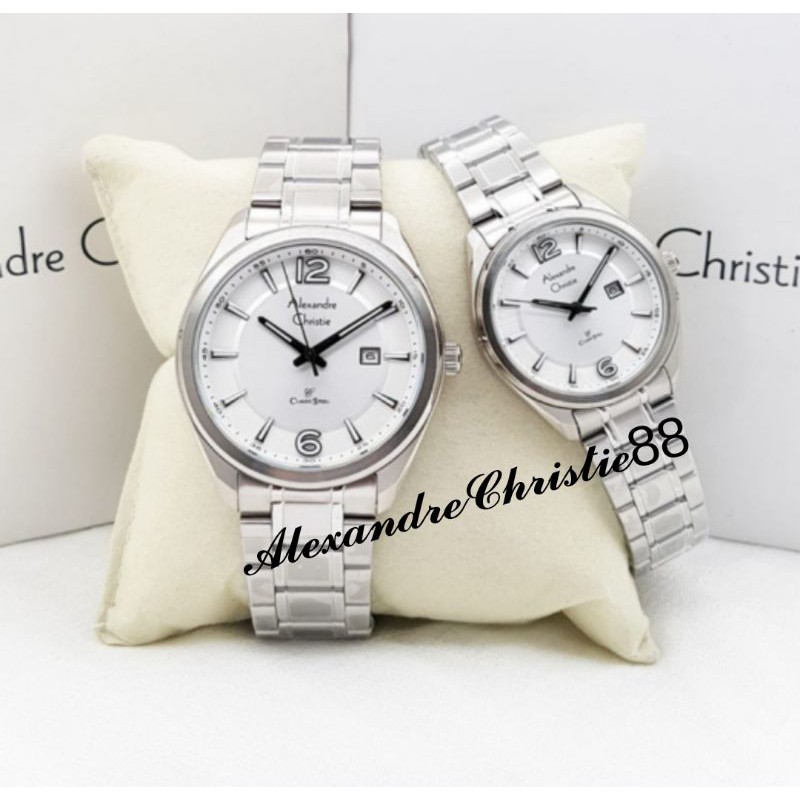 Jam Tangan Couple Alexandre Christie 8583 AC8583 AC 8583 MD | Original