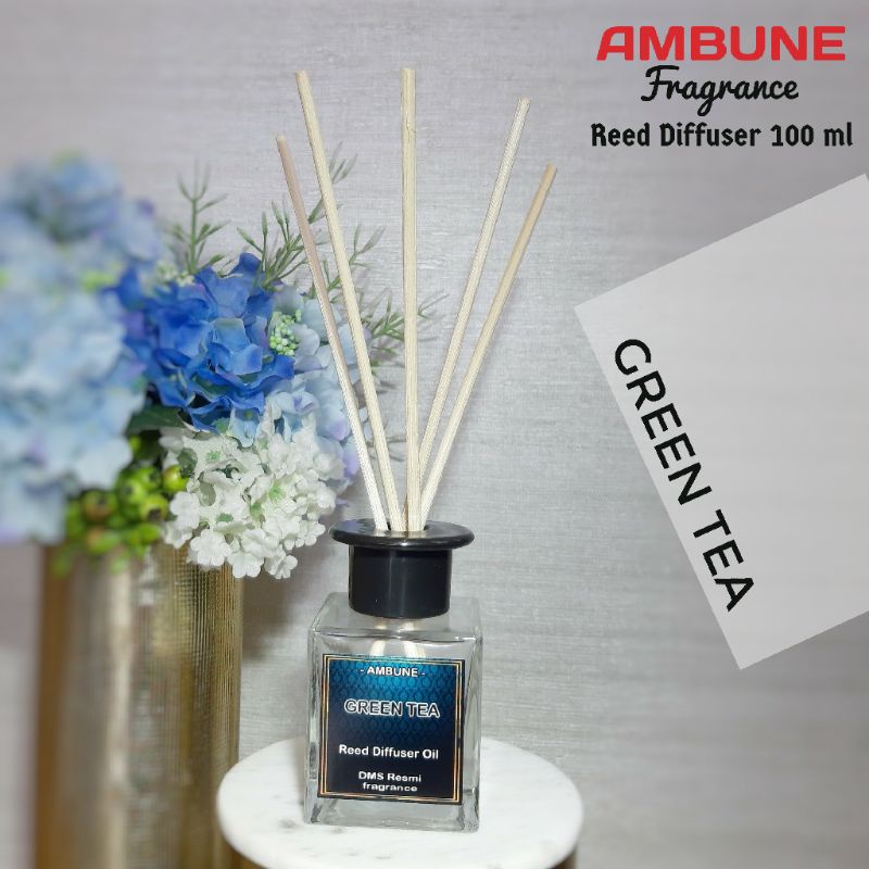 Pengharum ruangan GREEN TEA Reed Diffuser Oil 100 ml Ambune