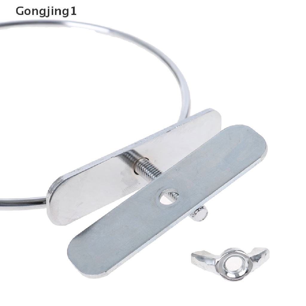 Gongjing1 Mangkok Makan / Minum Gantung Bahan Stainless Steel Untuk Anjing / Kucing / Burung