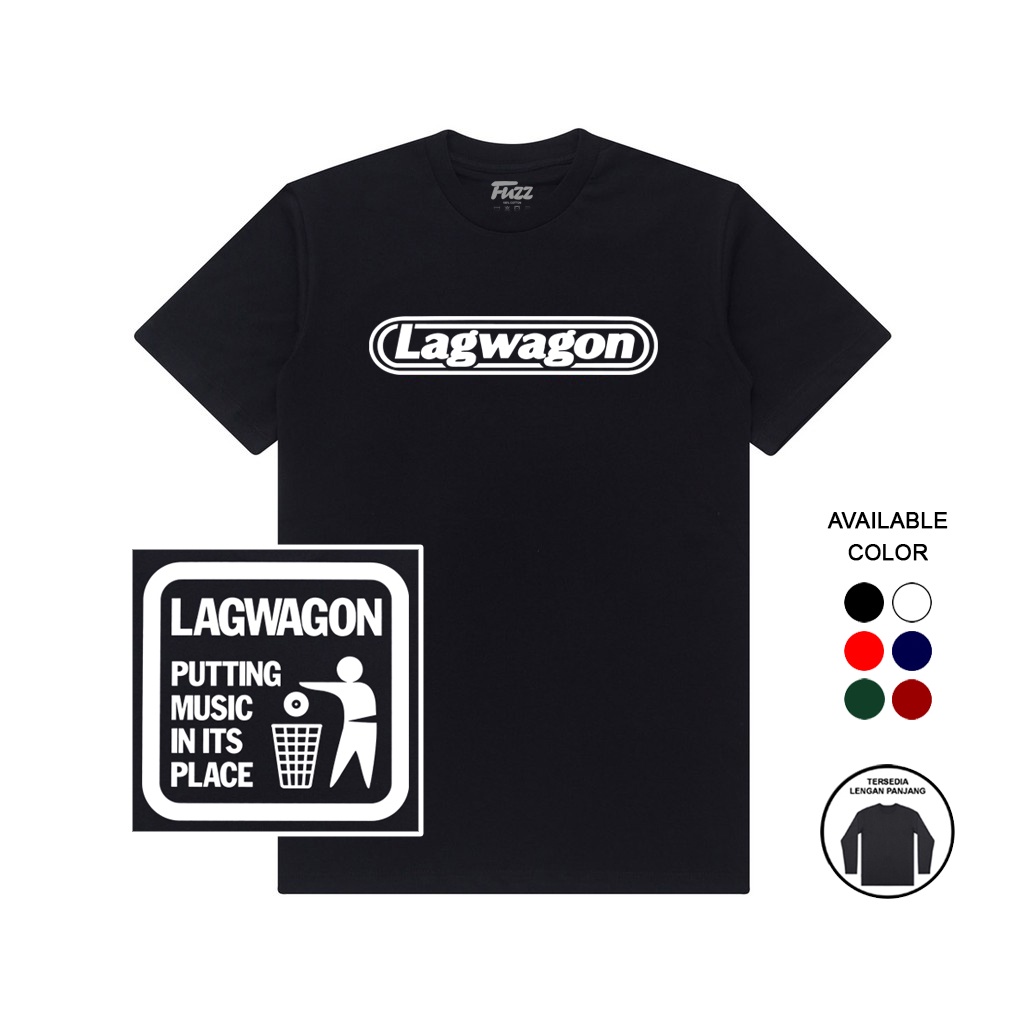 KAOS BAND LAGWAGON T SHIRT BAJU DISTRO MUSIK PUNK ROCK METAL PRIA WANITA ORIGINAL BANDUNG