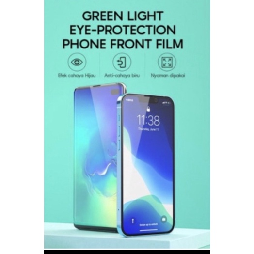 Antigores hydrogel Green Light Protect Eyesight Soft TPU Hydrogel Film Screen Protector samsung Note 8,note9, note 10, note 10 plus, note 20’ note 20 plus, note 20 ultra, note FE, note 7, note 10 lite