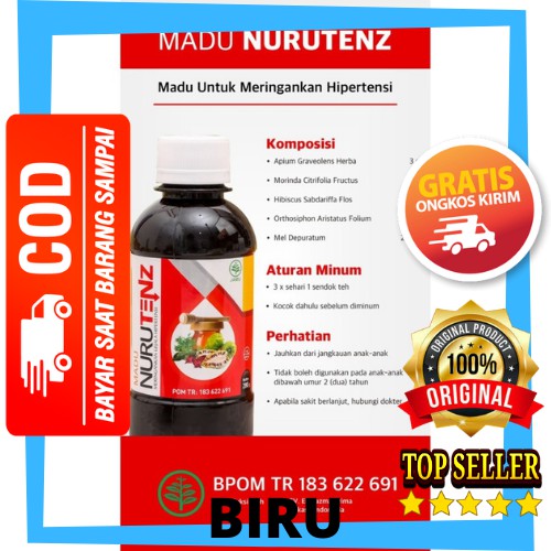 

Madu Nurutenz Menurunkan Darah Tinggi Herbal Atasi Hipertensi Kolesterol Tinggi Efektif PROMO COD