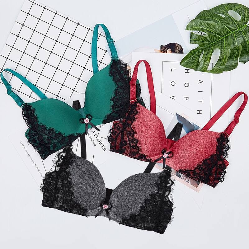 YAGOO -(BISA COD) Push Up Bra Tanpa Kawat Bra / Pakaian Dalam Wanita / BH Wanita-Bra22