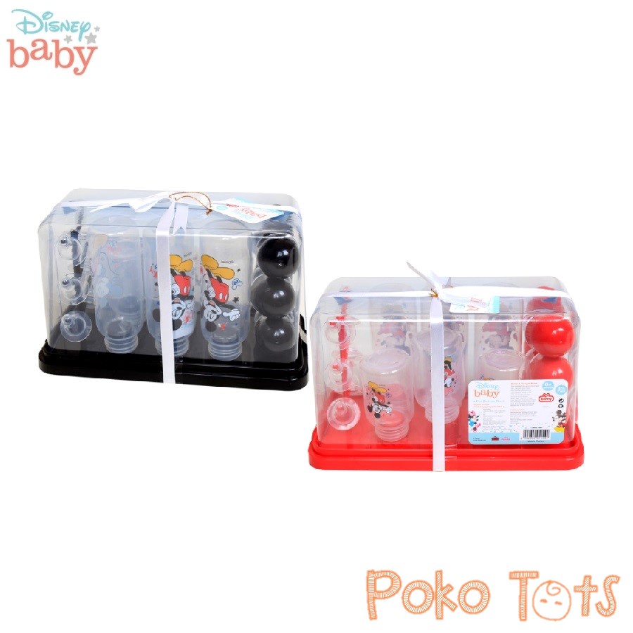 Disney Baby Drying Rack Set Plus Bottles Rak Tempat Pengering Botol Mickey Minnie Lusty Bunny