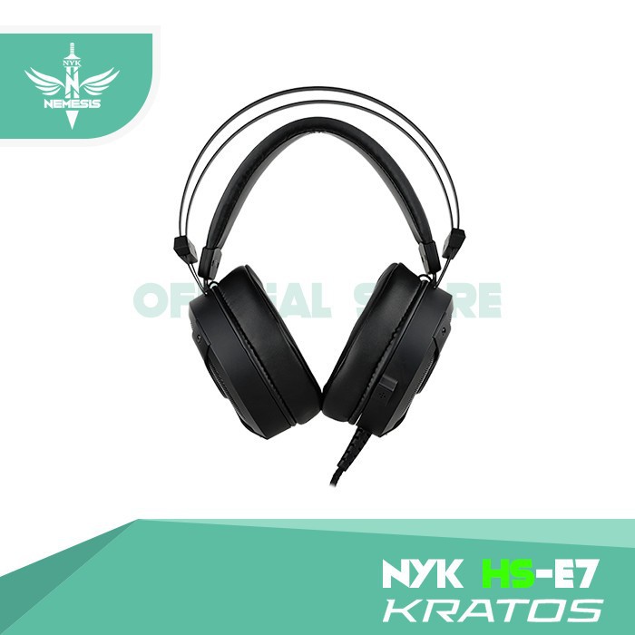 HEADSET GAMING NYK KRATOS RGB 7.1 HS-E7 - Headset Gaming NYK E7