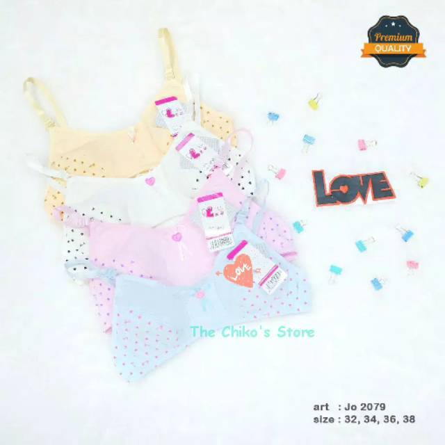 Bra Pelajar / BH Pelajar Tanpa Busa