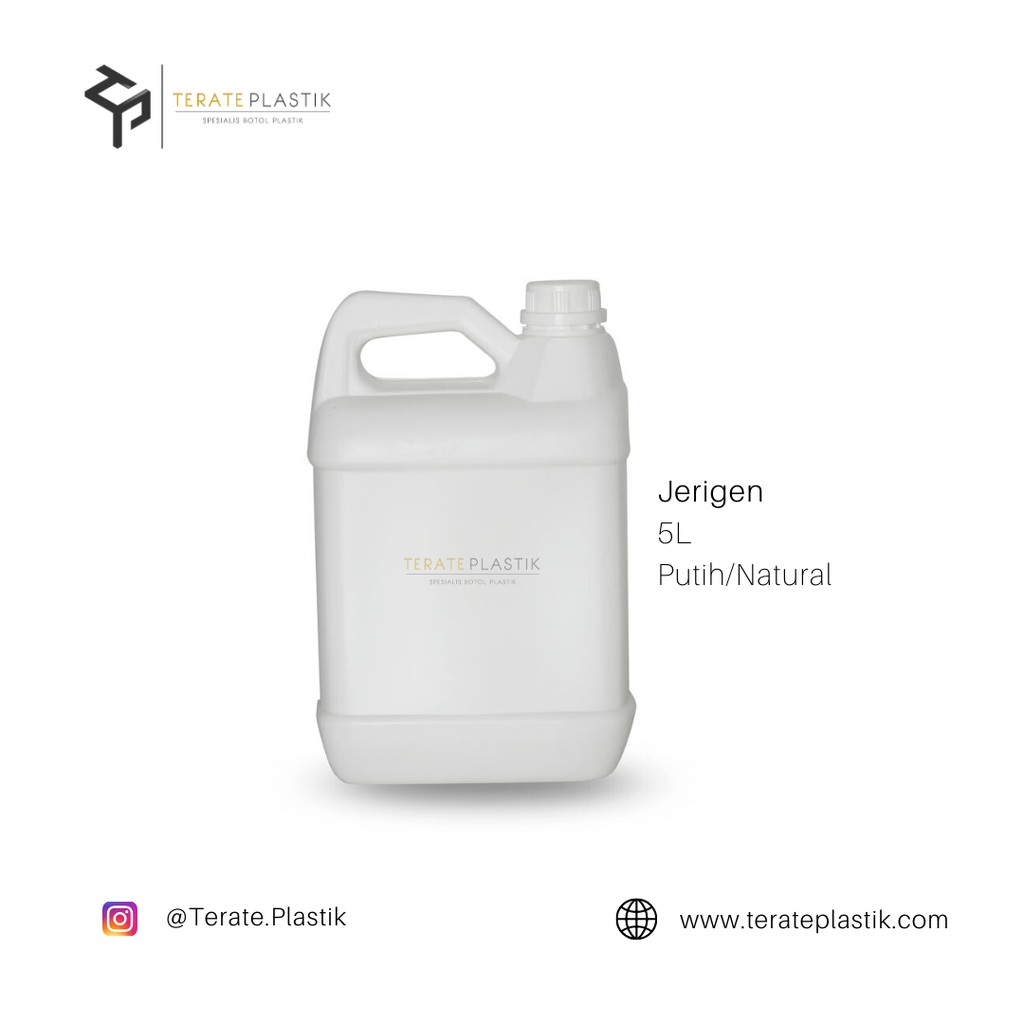 Jerigen Plastik 5l | Jerican 5l | Food Grade | High Quality | Bandung