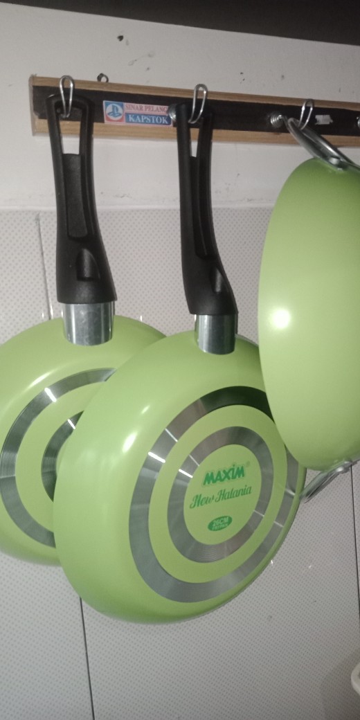 Maxim Halania Frypan Anti Lengket Penggorengan 26 Cm - Hijau