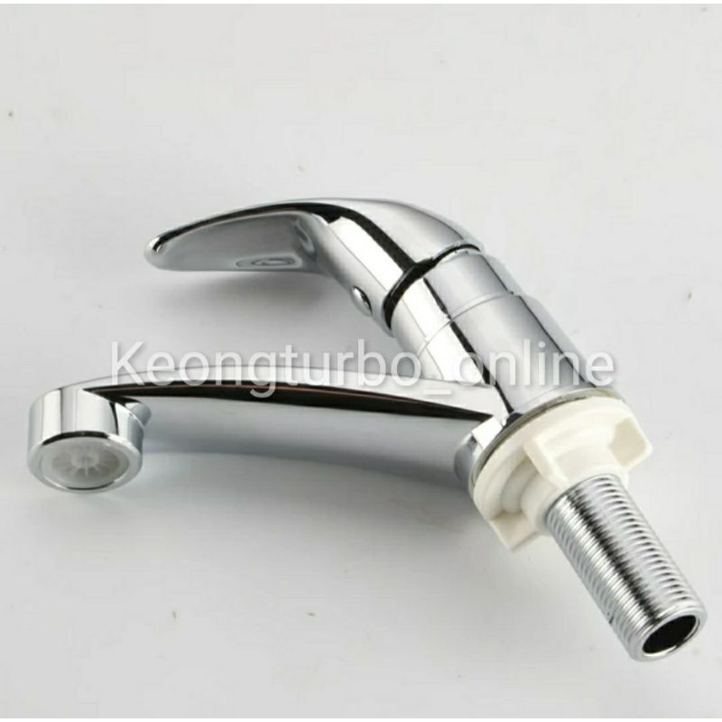 kran wastafel plastik chrome Ipex ABS pvc