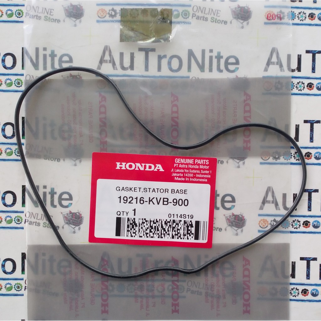 Seal Gasket Stator Base Magnet Spul 19216-KVB-900 Original Honda Vario 110 CBS Techno Karburator 192