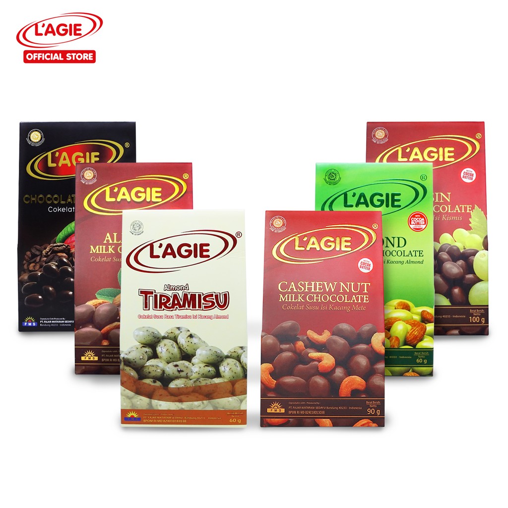 LAGIE PROMO 6Pack PREMIUM CHOCOLATE Hadiah Ulang Tahun 