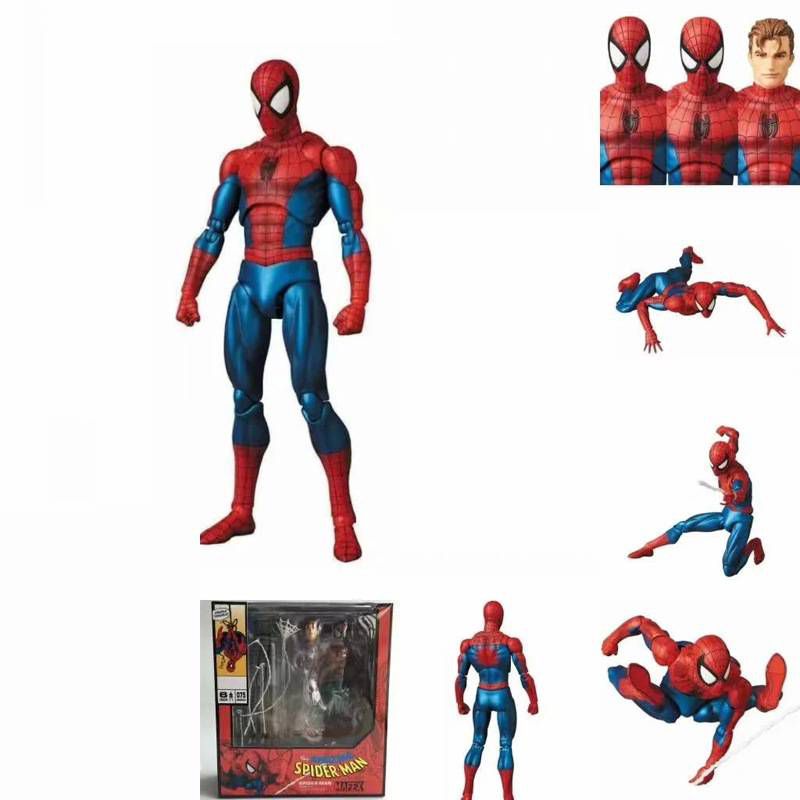 Amazing The Marvel MAF075 Spiderman Spider Man Action Figure Mainan Anak Hadiah