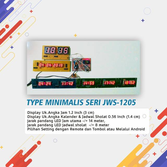 KIT Jam Digital Sholat
