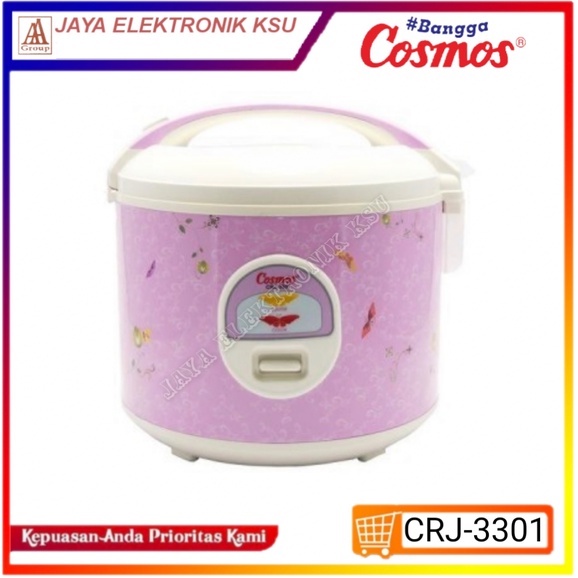 COSMOS Rice Cooker 1.8 Liter CRJ-3301 / CRJ3301 / CRJ 3301