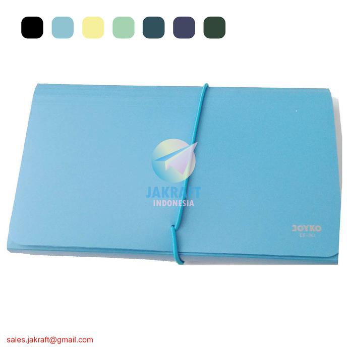 

STOK TERBATAS Map Dompet Plastik Expanding File Giro Cek KENKO Joyko Bantex EF-840SC - Hitam PROMO
