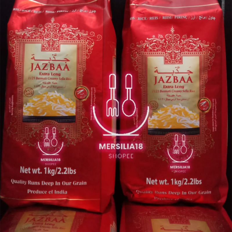 Beras basmati REPACK JAZBAA 1 kg