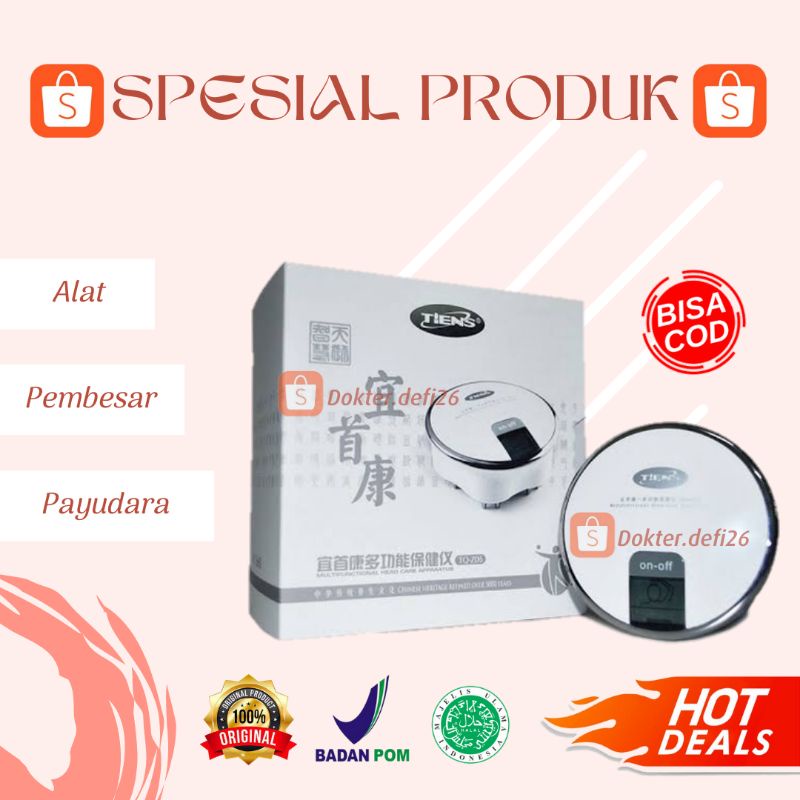 Alat Pembesar Payudara / MHCA TIENS / Pengencang Payudara