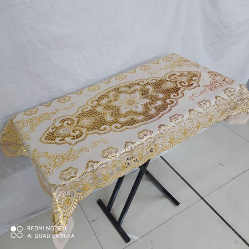 taplak meja tamu plastik