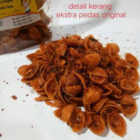 

Cemilan Kerang Gledek (kemasan Pouch)