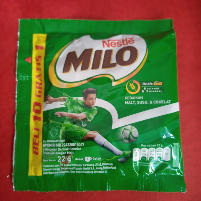 

Nestle Milo 22g 1Pcs