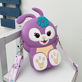 Amadela Story - Sling Bag Anak Tas Selempang Wanita Tas Selempang Anak Jelly Rubber Karakter Import Tas Lucu Anak muat HP Jelly Rubber Big Size Jelly Rubber Jumbo Jelly Rubber Ukuran Besar